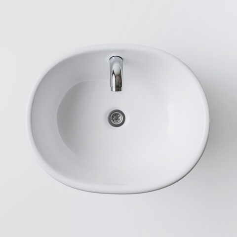 Ceramic bathroom sink