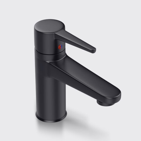Black matte faucet